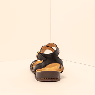 Sandalias N5802 SOFT NAPPA BLACK/PANGLAO color Black