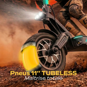 Trottinette Électrique Adulte UrbanGlide EON X AIR – Autonomie 100km – Batterie 52V/20Ah – Pneus 11" Tubeless – Poids 33,5kg