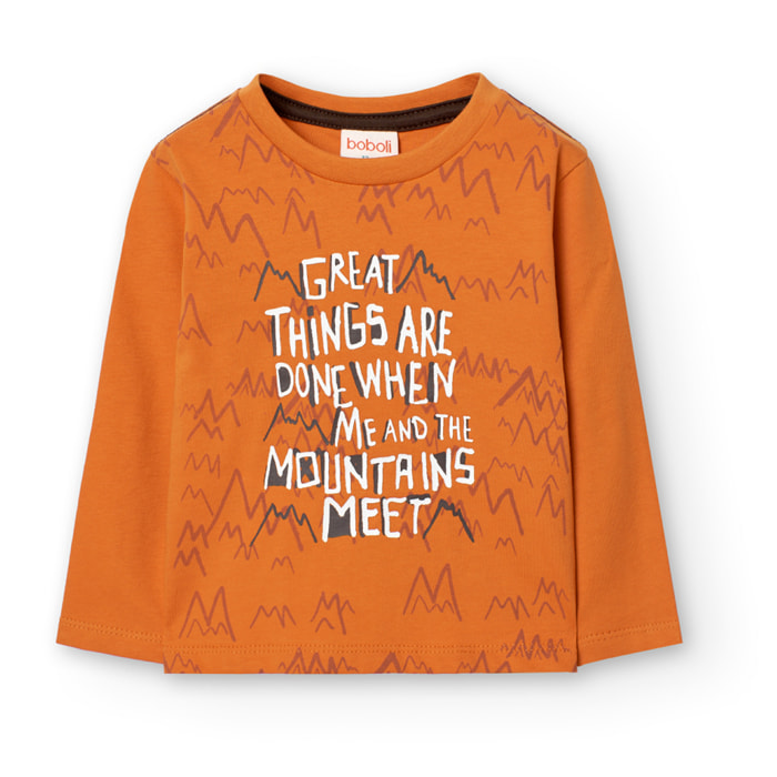 Camiseta punto de bebé niño -BCI