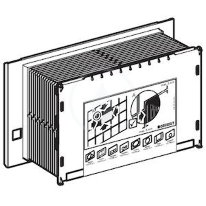 Boitier de protection, pour chasse d'eau encastrée Geberit Sigma pour UP320 / UP 720 (241.826.00.1)