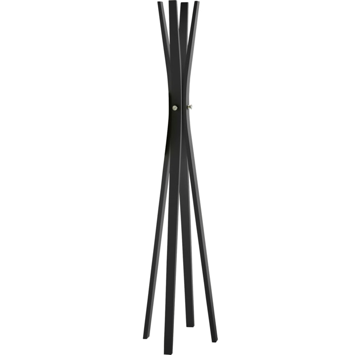 Perchero Naturaleza madera haya grafito 182x42x42 cm