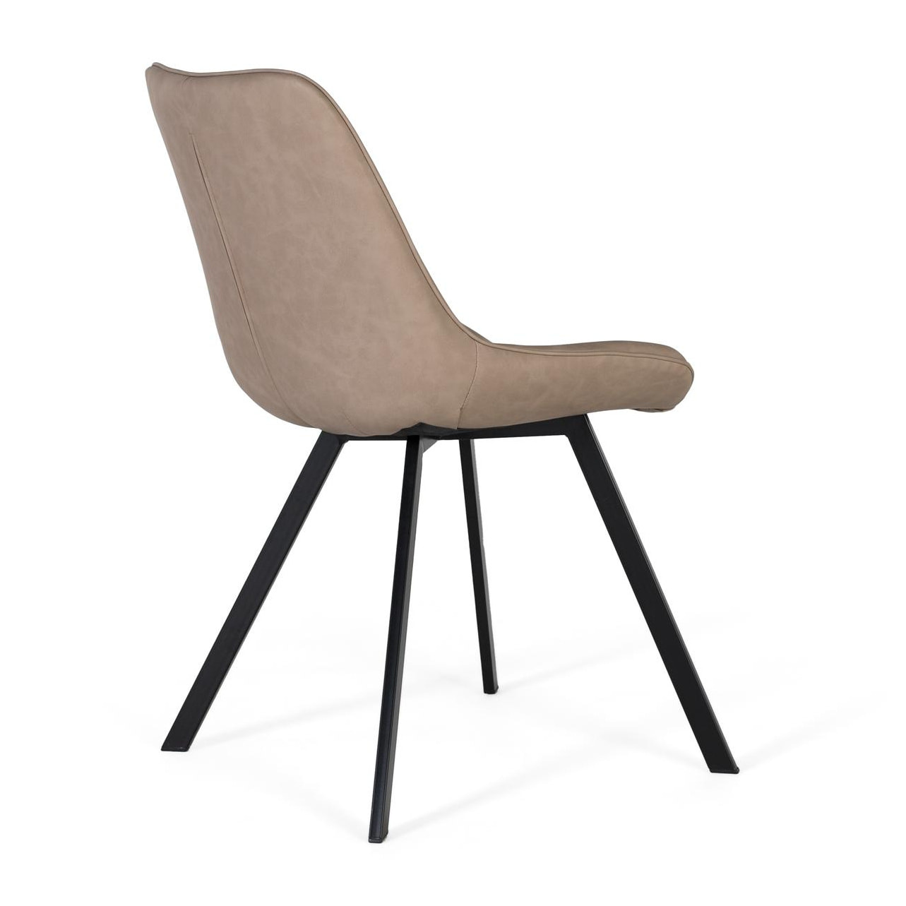 Silla de Tapizado Pu 52 Cm Estilo Contemporáneo