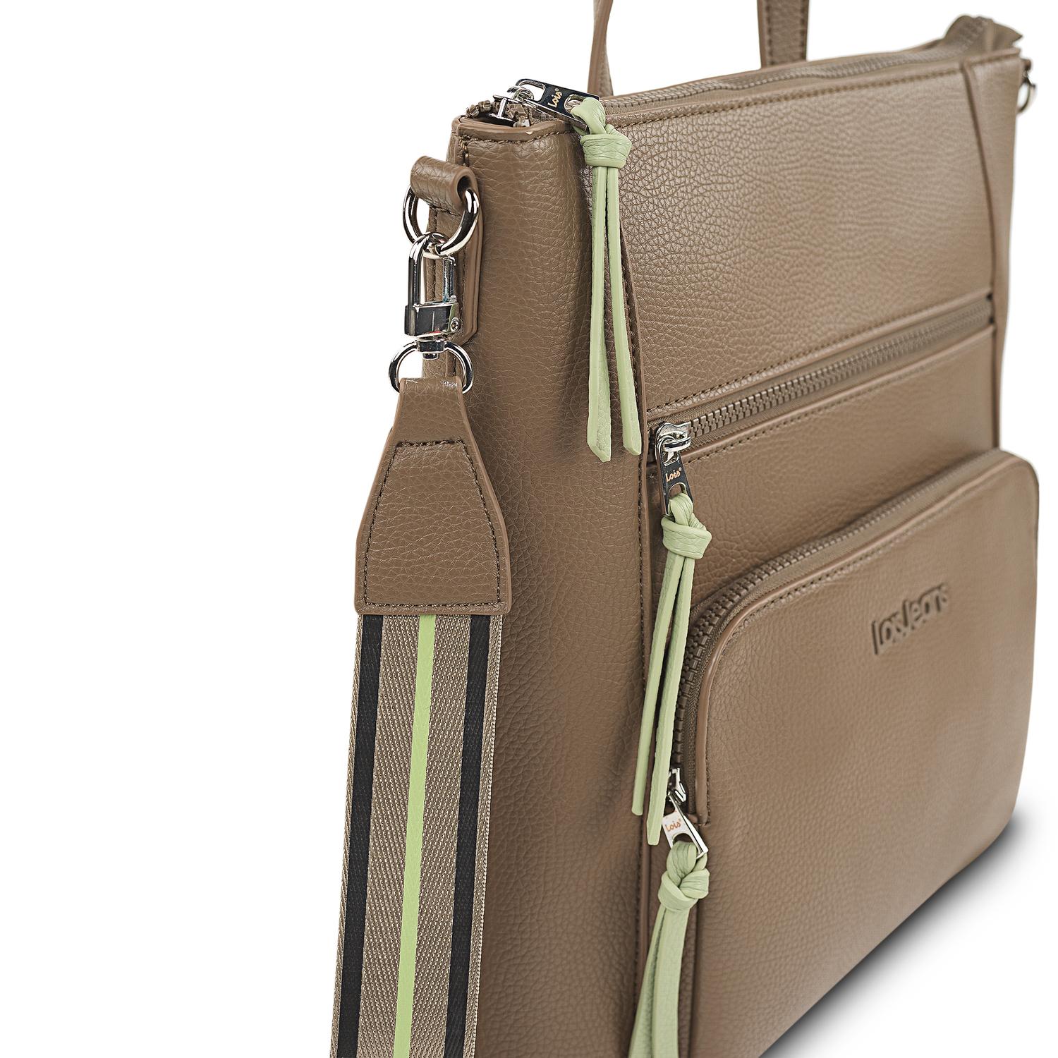 Bolso Mochila Mujer Lois Crandell Taupe