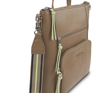 Bolso Mochila Mujer Lois Crandell Taupe