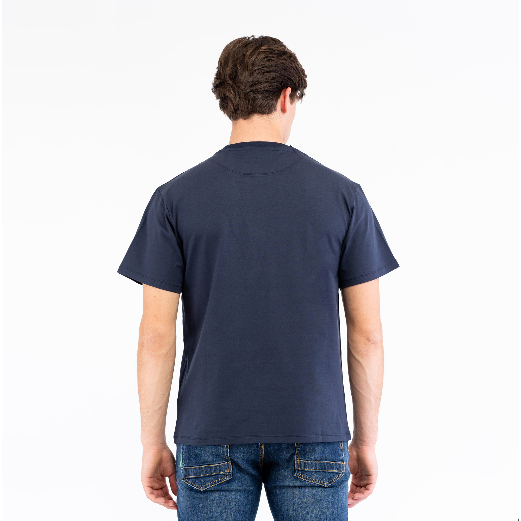 BIKKEMBERGS t-shirt uomo dress blue