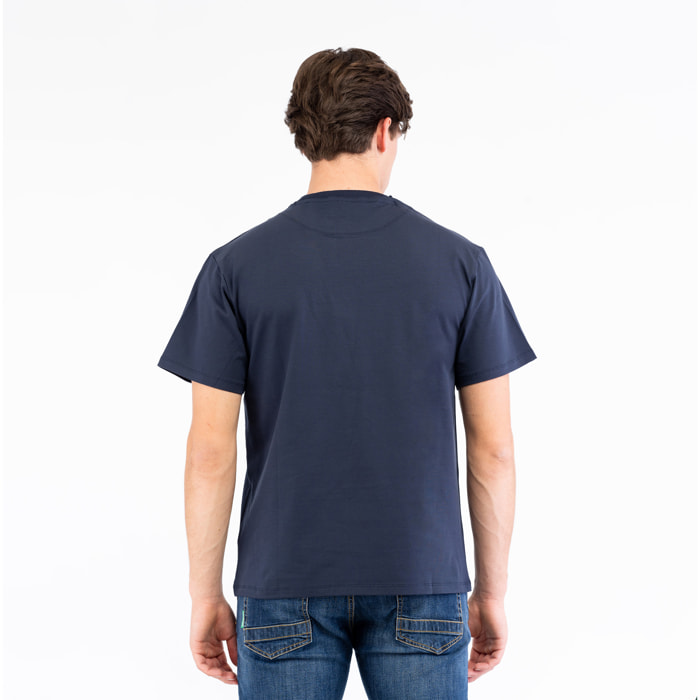 BIKKEMBERGS t-shirt uomo dress blue