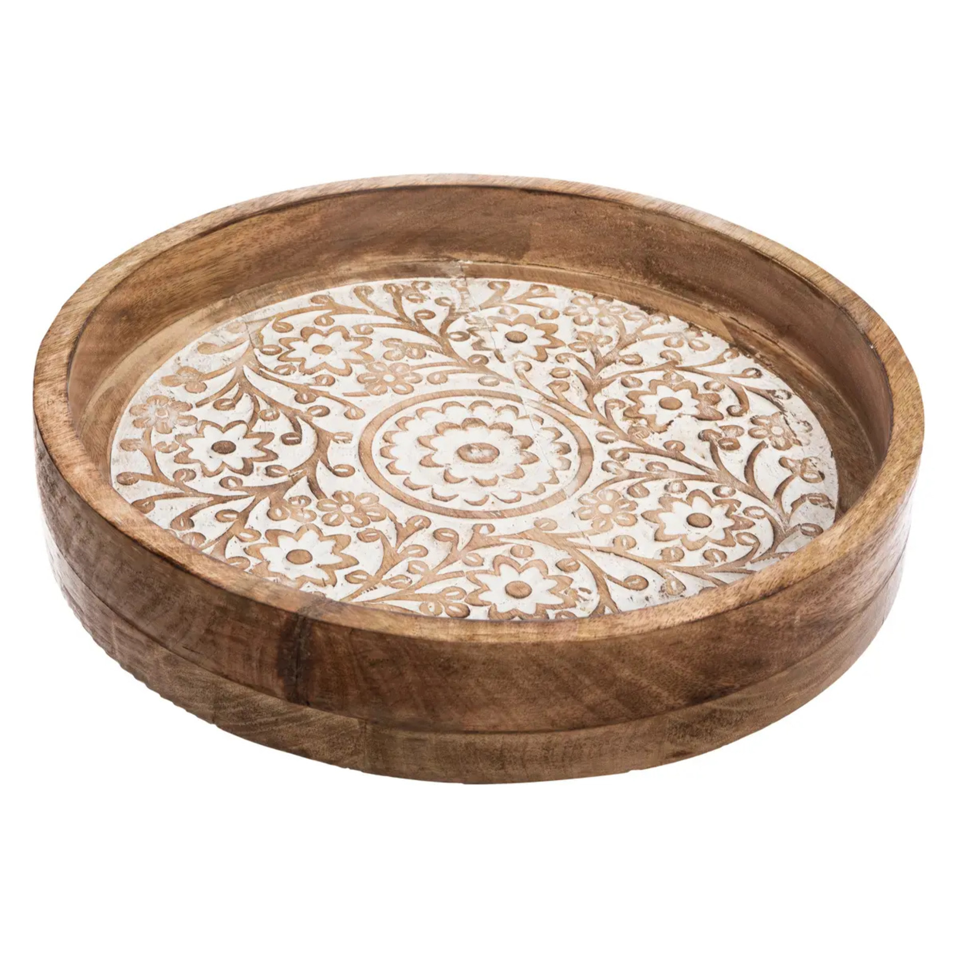 Set de 2 plateaux "Ritual" manguier