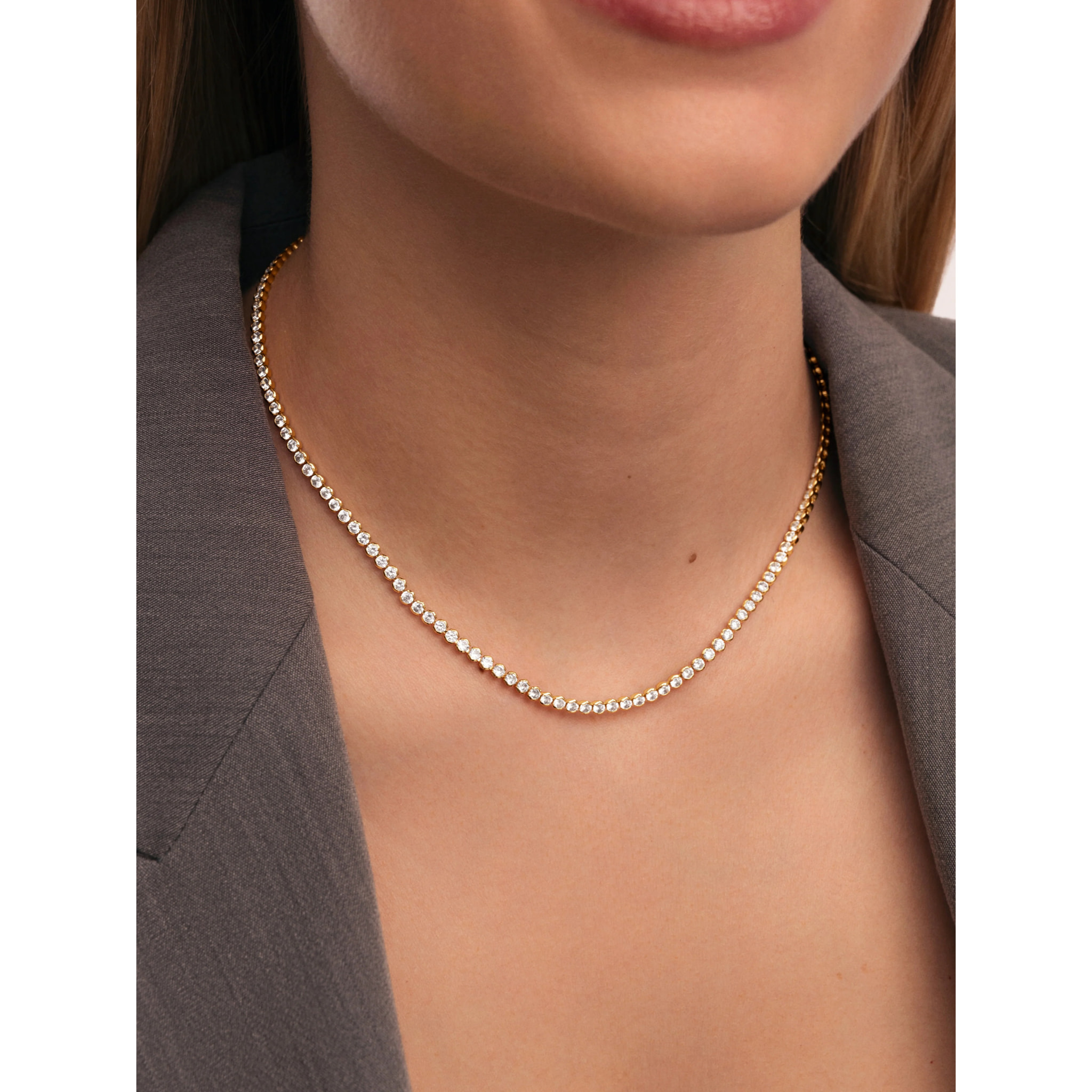 Collar Aurora Baño Oro