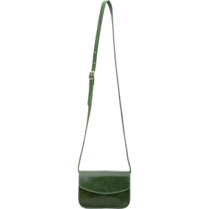Borsa a tracolla da donna - Modello False - Vera pelle - 19.0 x 13.0 x 9.5 cm