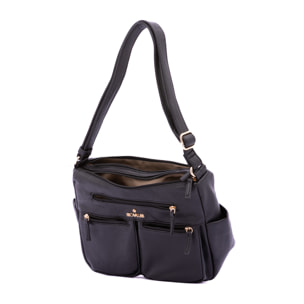 Borsa a spalla  da donna ecopelle Prodotto Vegano 30x21x12 cm