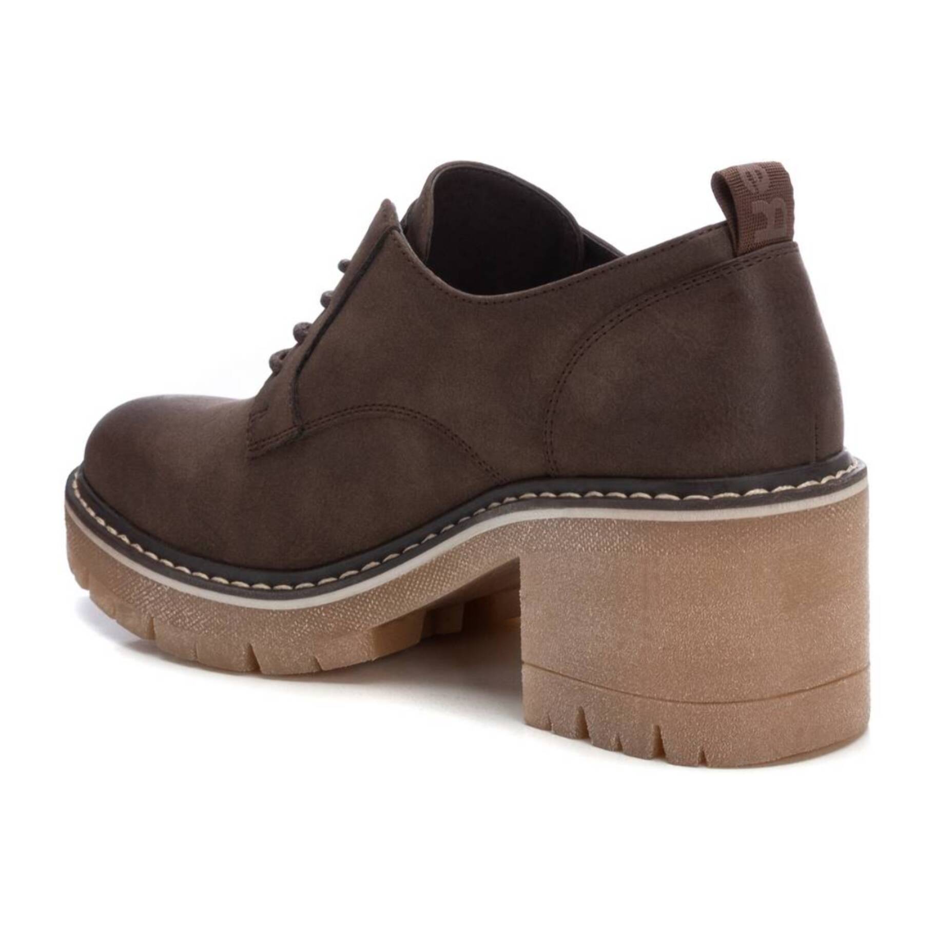 Zapato blucher/derby marron