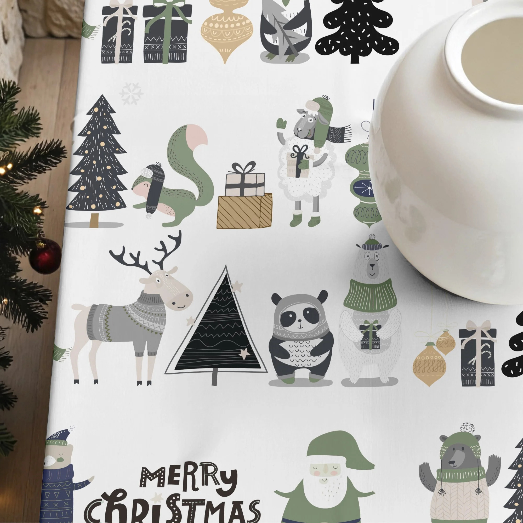 Nappe en résine Anti-tâches Noel 5 102