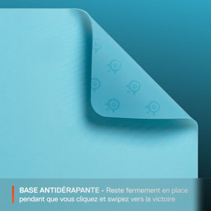 Tapis de souris STEELSERIES QcK L Aqua