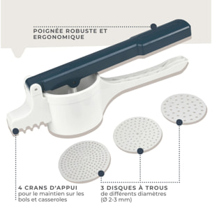 Presse purée et spaetzle manuel Fackelmann Easy Prepare