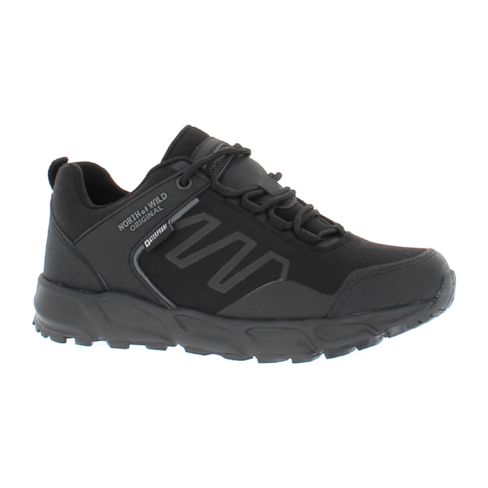 North of Wild Scarpe Uomo Trekking Outdoor Escursionismo con Soletta Rimovibile in Memory Foam NW W22T301 Black