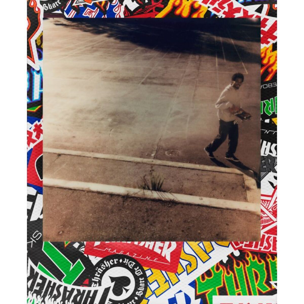 Papier photo instantané POLAROID i-Type - Thrasher Edition