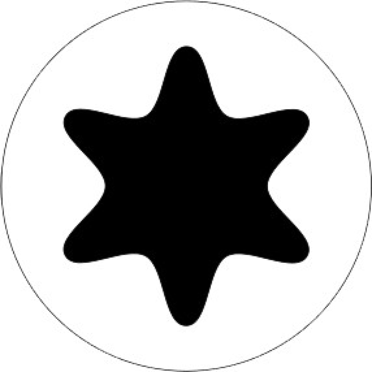 Embout de vissage WIHA Standard - TORX - Boite de 50 embouts - T30 x 25 mm - 08069