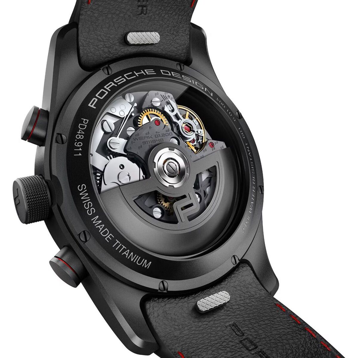 Reloj Porsche Design 6013.6.04.001.08.2 Hombre Analogico Automatico con Correa de Cuero