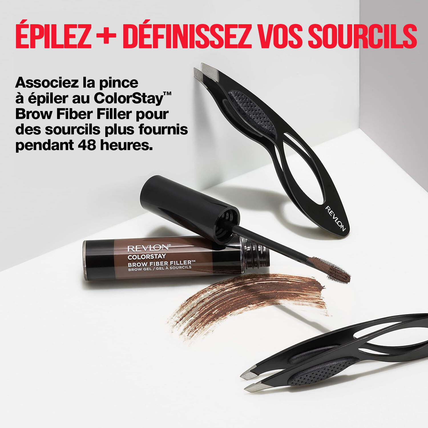 Pince à Épiler Confort + Contrôle - Pince à Epiler à Large Prise
