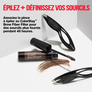 Pince à Épiler Confort + Contrôle - Pince à Epiler à Large Prise