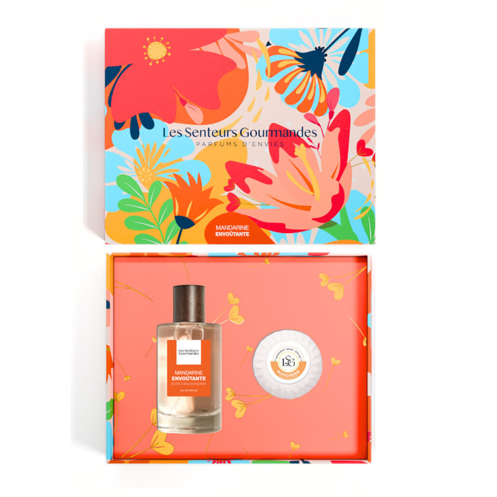 Mandarine Envoûtante - Coffret Eau de Parfum 100 ml + Savon 70 g
