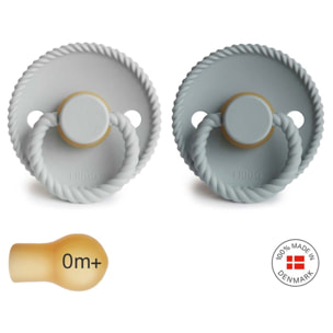 Frigg Pack 2 Chupetes Block Latex Rope