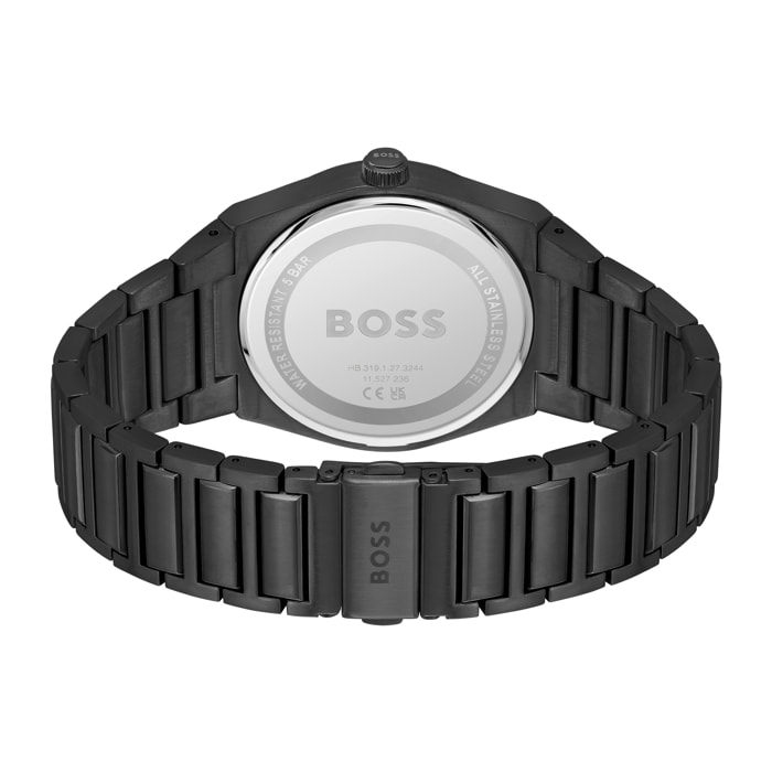 Reloj Boss 1513994 Hombre Analogico Cuarzo con Correa de Acero inoxidable