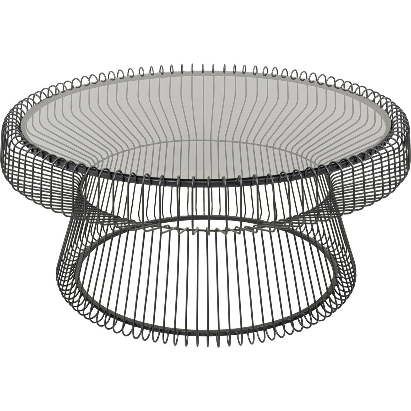 Table basse Lisboa 86cm noire Kare Design