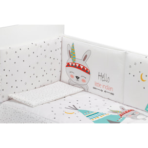 Set Textil Baúl y Coordinado Tipi Oso