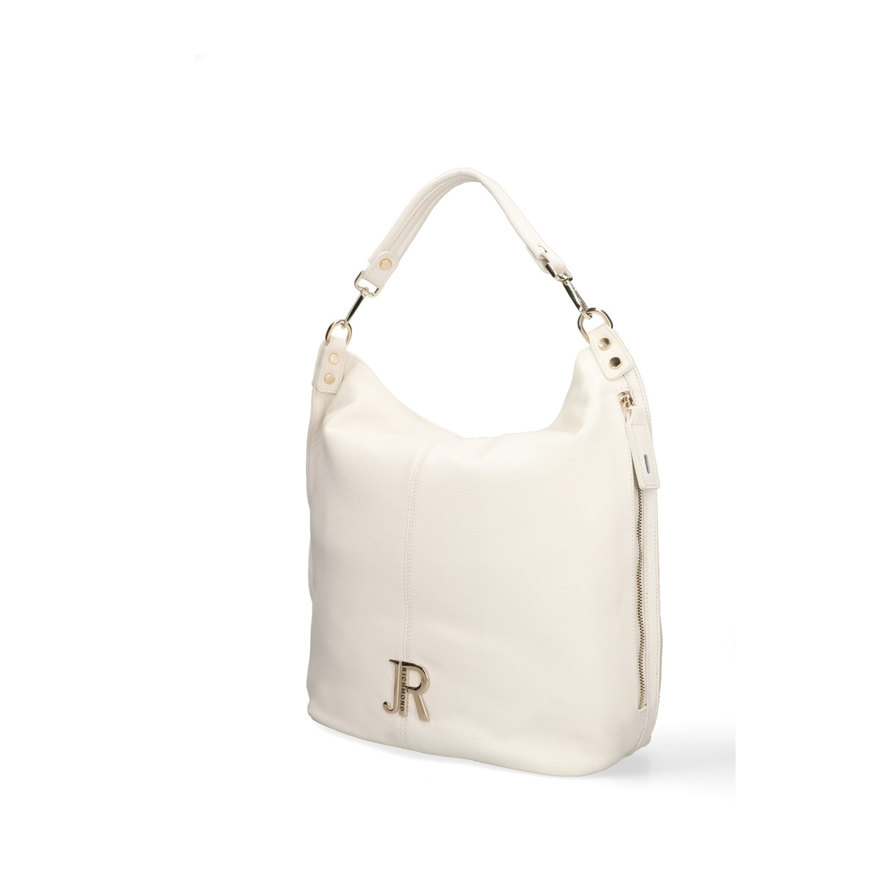 Borsa a spalla da donna Made in Italy - Modello Oriana Plus - 100% pelle - 36.0 x 40.0 x 12.0 cm