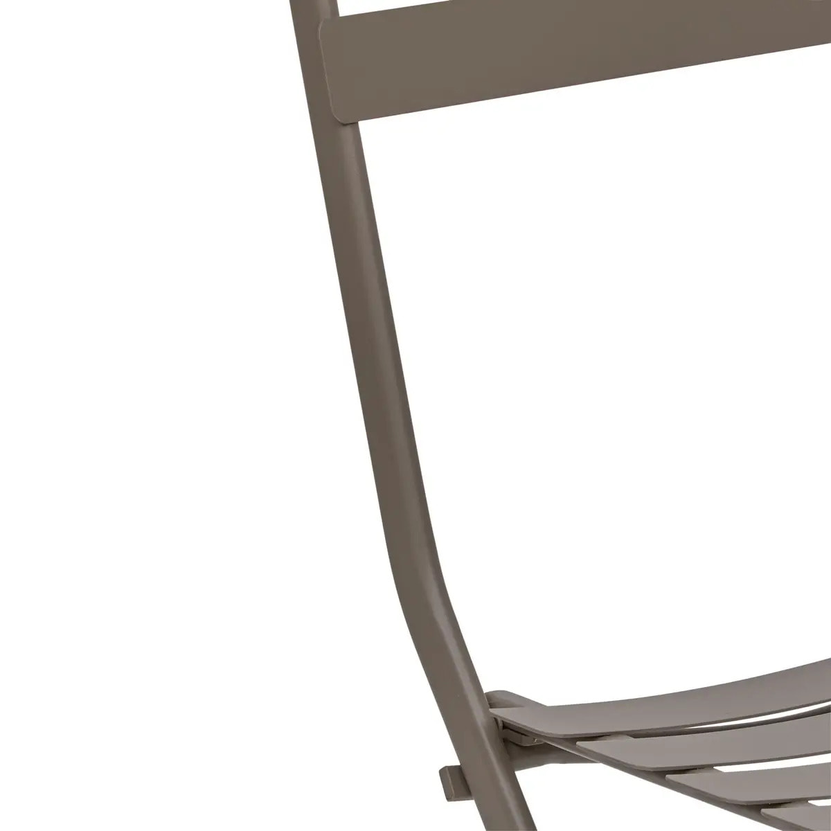 Chaise de jardin empilable Greensboro café