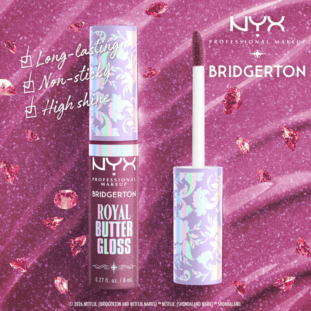 NYX Professional Makeup Collection Limitée Bridgerton Royal Kit Lèvres 02