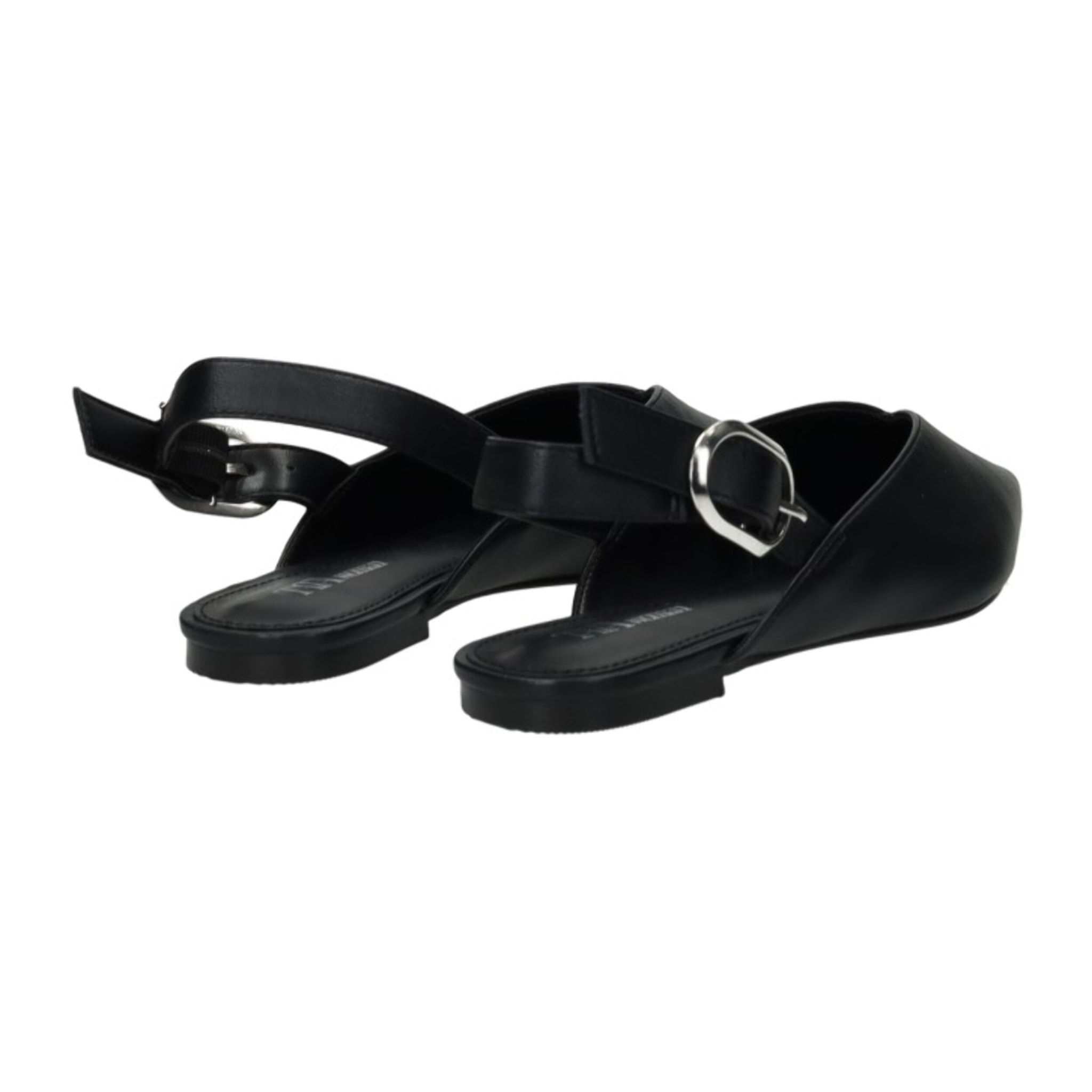 Décolleté sling back Donna Tata Italia Nero