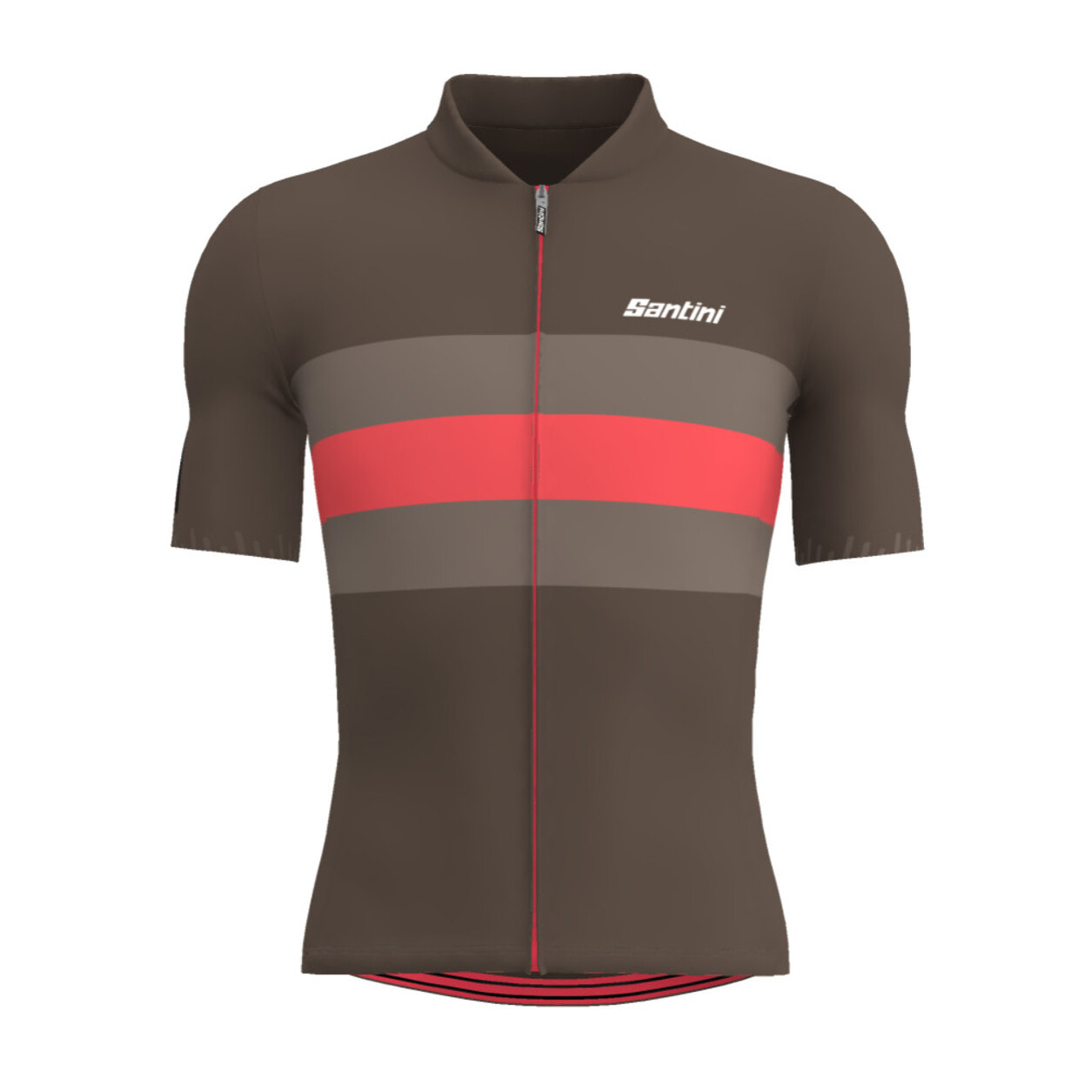 Bng – Maillot Manches Courtes Homme - Chocolat - Unisex