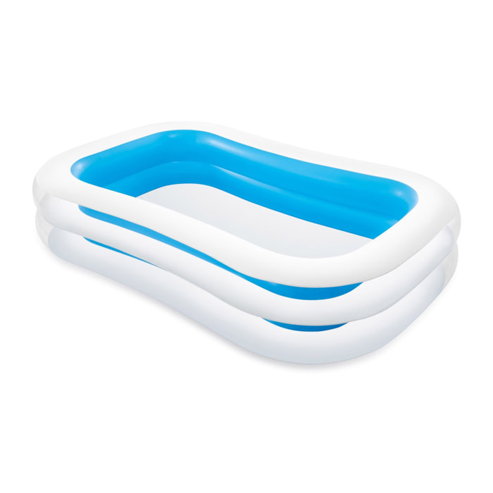 Intex Piscina Gonfiabile Family rettangolare, 262x175x56 cm