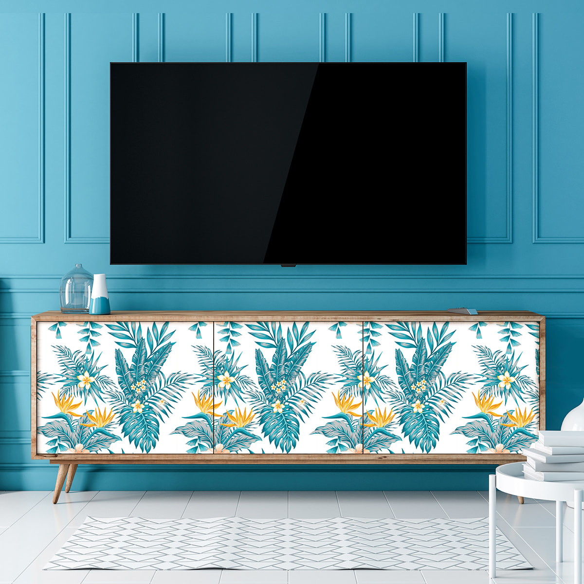 Sticker meuble tropical maymay 40 x 60 cm