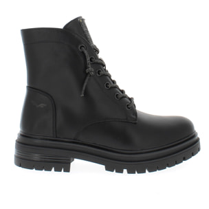 Armata di Mare Scarpe Donna Chunky Platform Ankle Boots con Zip Laterale AMD W52H24 Black