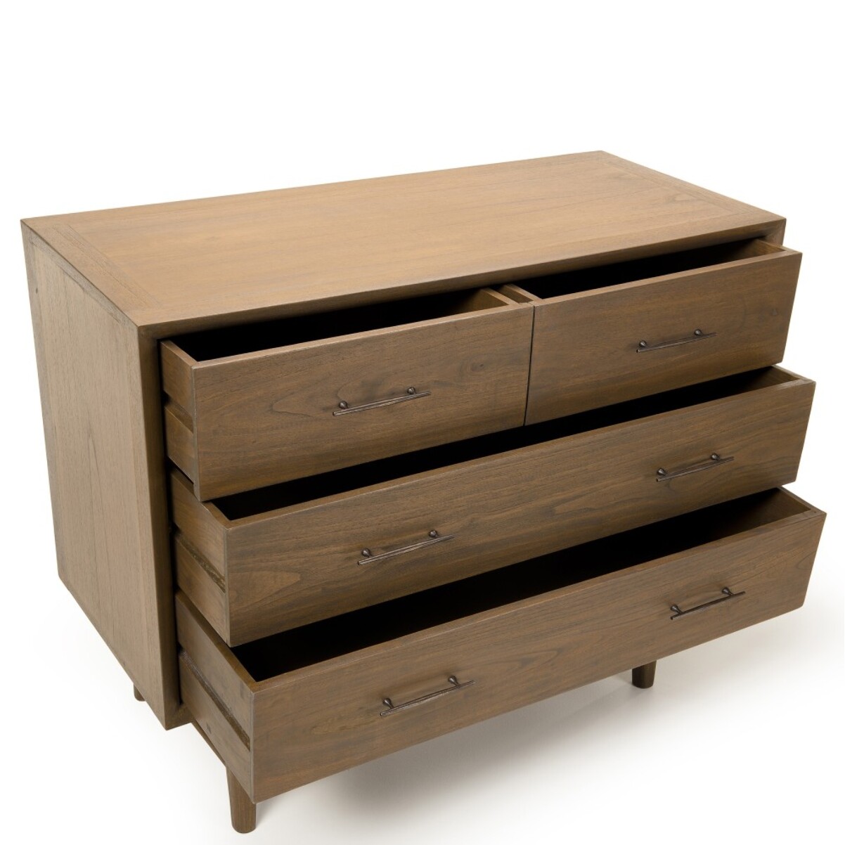 LARA - Commode 4 tiroirs bois Mindi