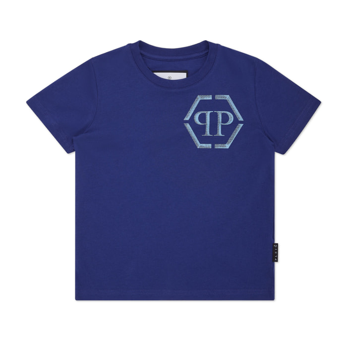 PHILIPP PLEIN T-Shirt Round Neck Ss HEXAGON