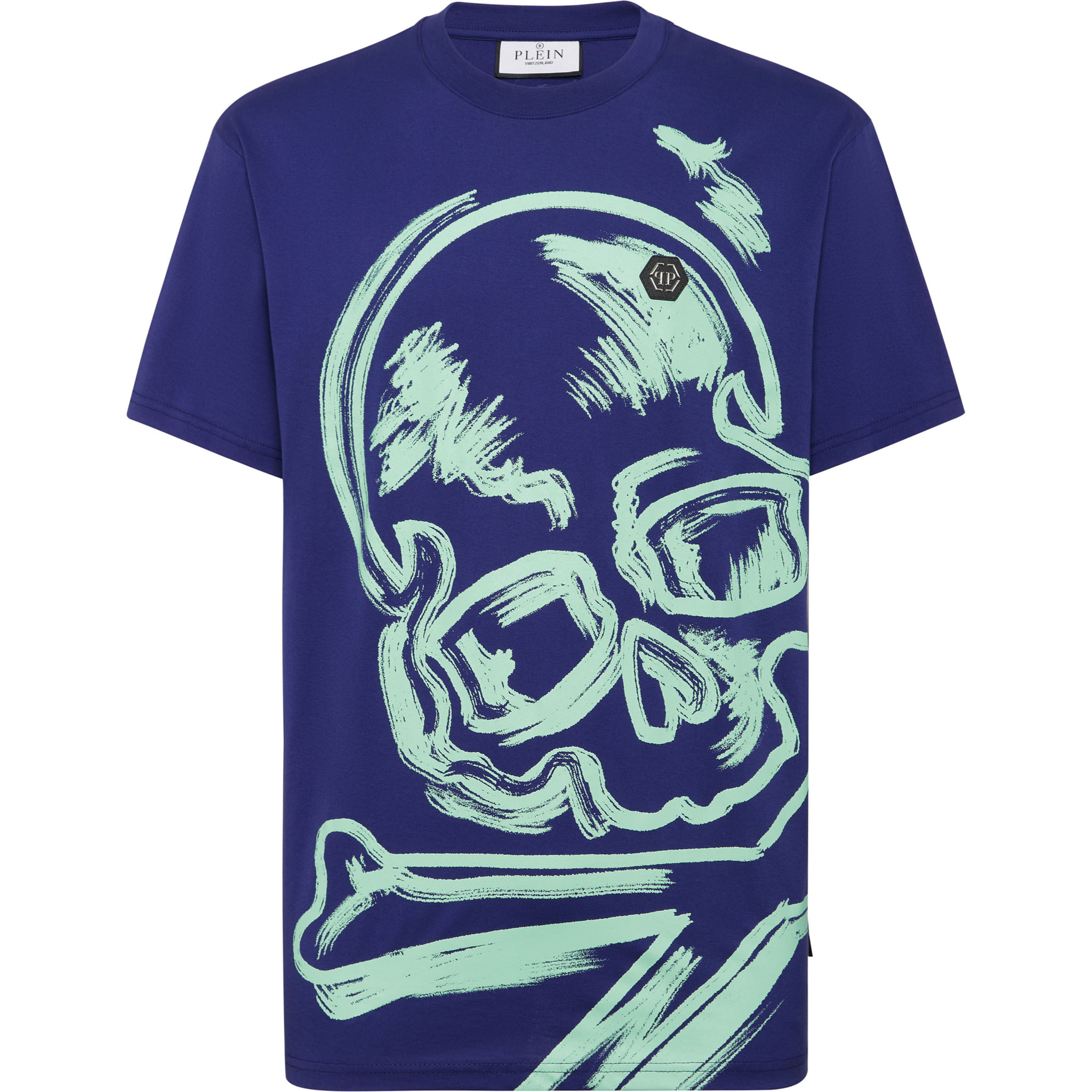PHILIPP PLEIN Camiseta Cuello Redondo SKULL