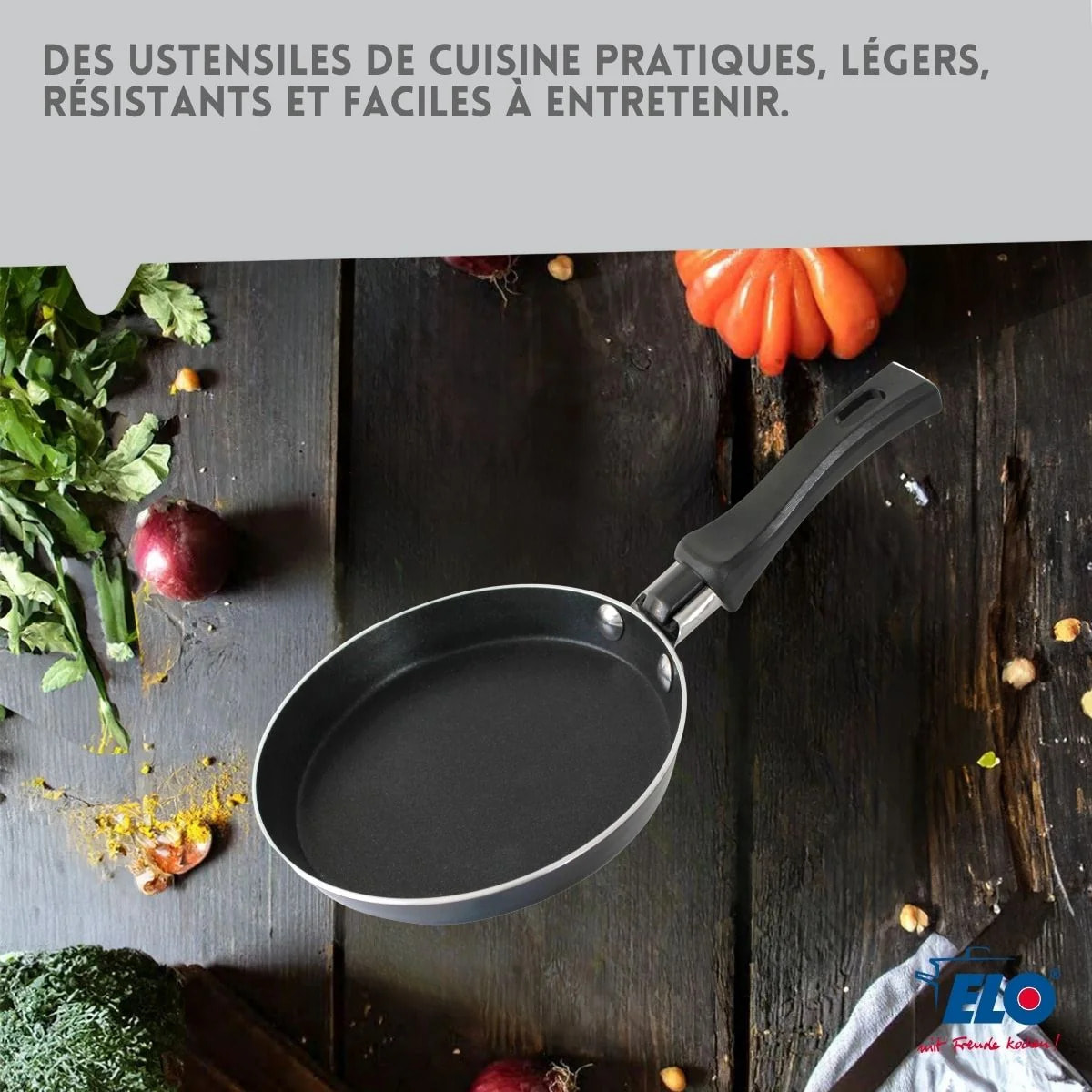 Mini crêpe avec revêtement en céramique 14 cm ELO Juwel de Luxe