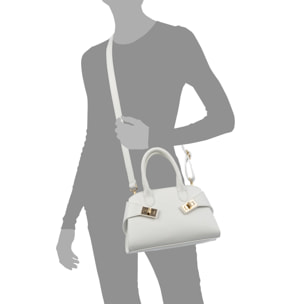 Bernalda Bolso tote pequeño Mujer. Piel auténtica Dollaro.