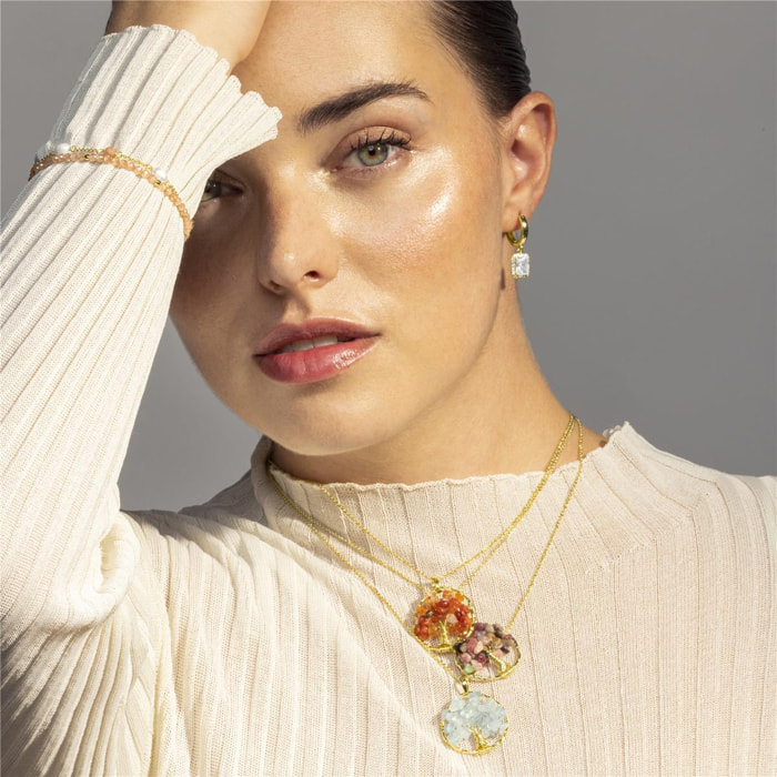 Pendientes Lux by Lux acabadoss en oro 18k