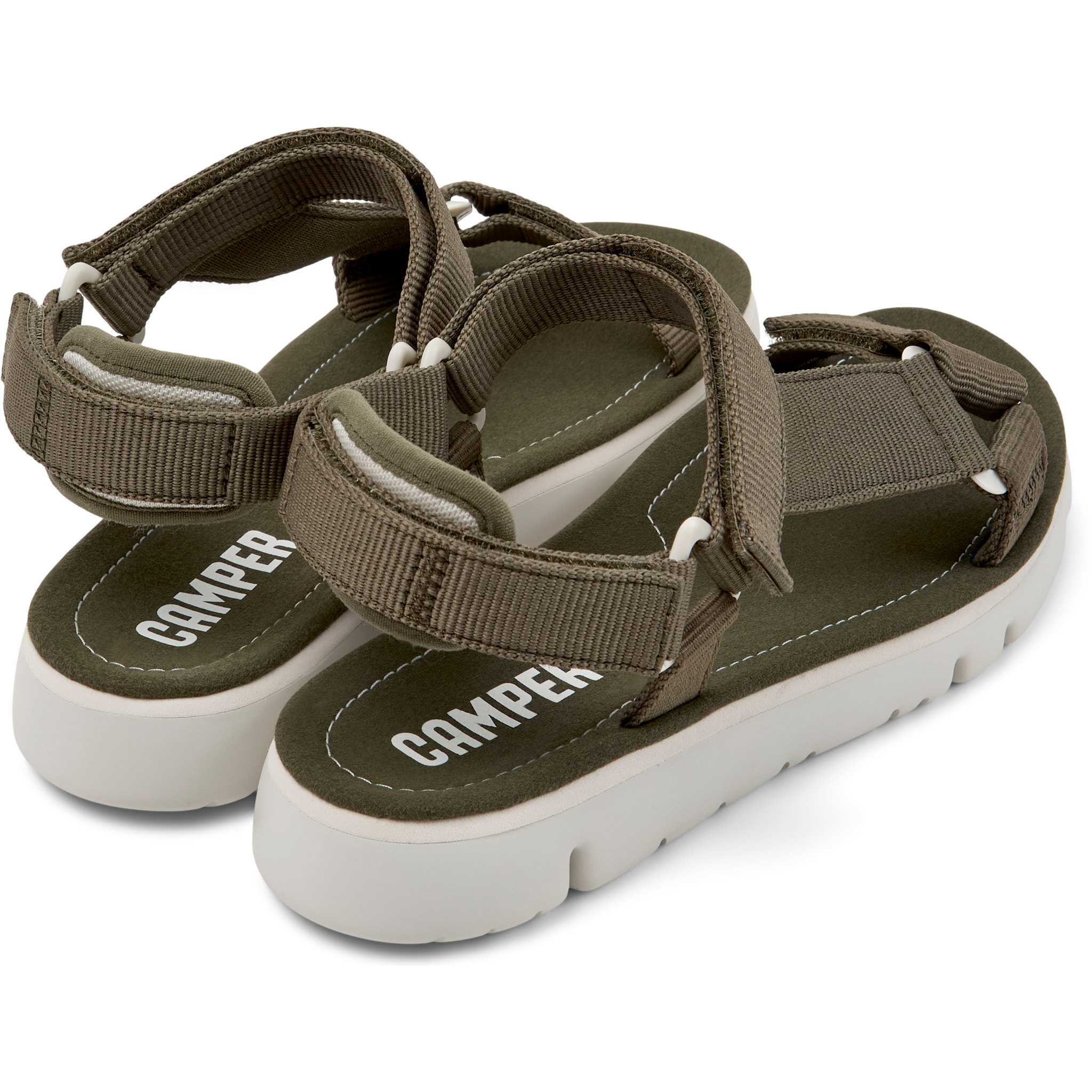 Sandali - CAMPER Oruga Sandal - Verde - Tessile tecnico