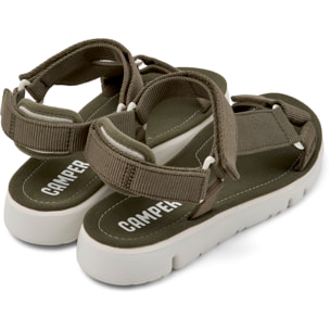 Sandali - CAMPER Oruga Sandal - Verde - Tessile tecnico