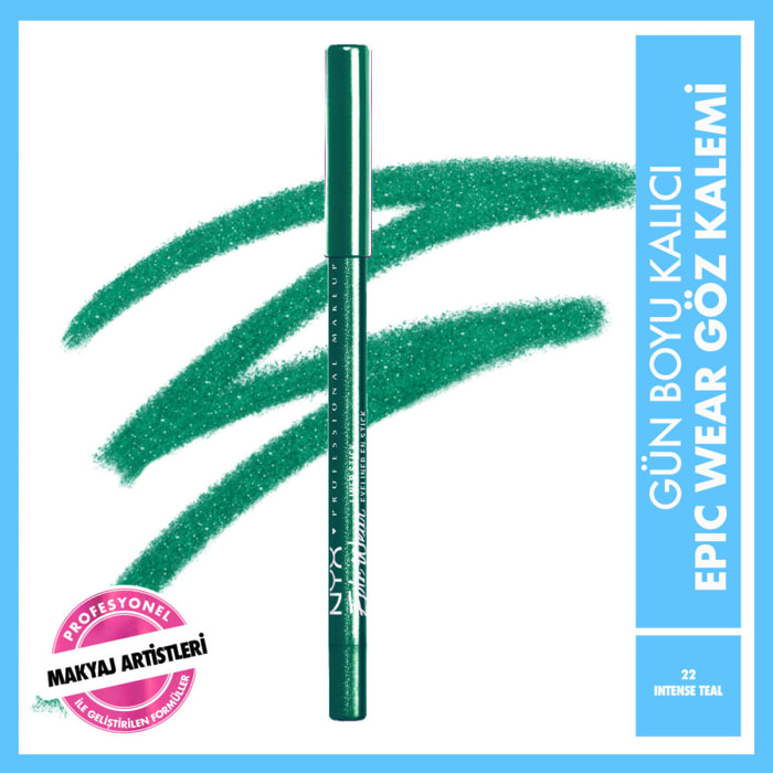 NYX Professional Makeup Epic Wear Semi Eyeliner Intense Teal