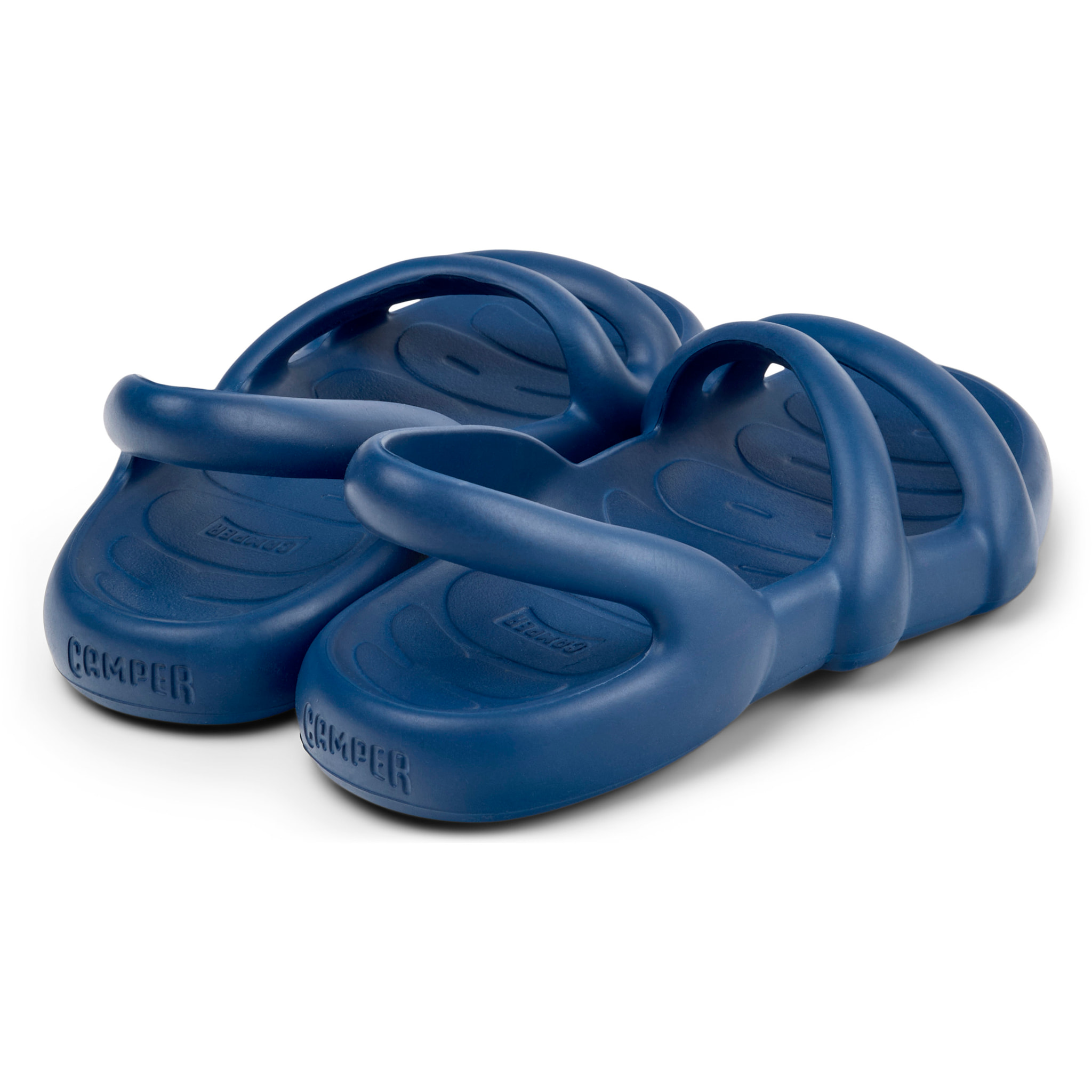 Sandali - CAMPER Kobarah Flat - Blu - Sintetico