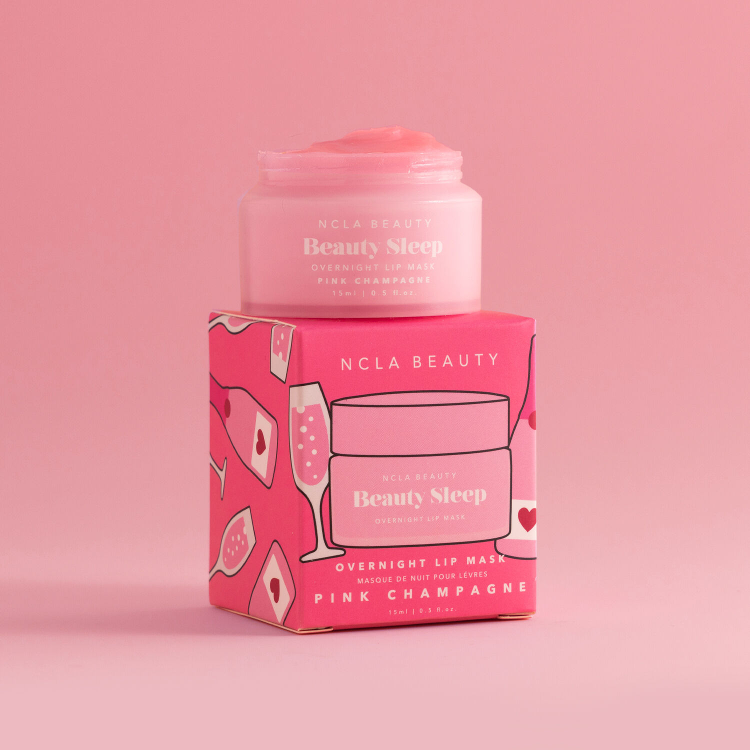 Beauty Sleep Overnight Lip Mask - Pink Champagne - Masque lèvres 15 ml