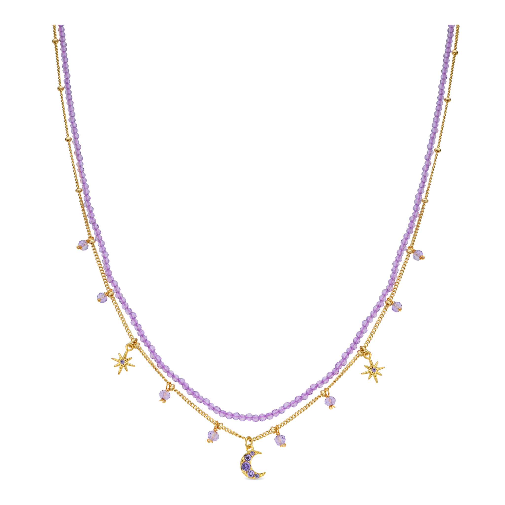 Collar Ayora acabado oro amarillo 18k