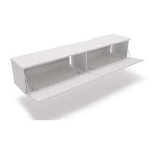 Mobile TV Sospeso Nicole 160 cm Bianco